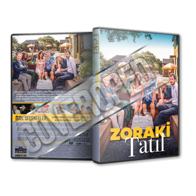 Zoraki Tatil - Vacances forcées - 2025 Türkçe Dvd Cover Tasarımı